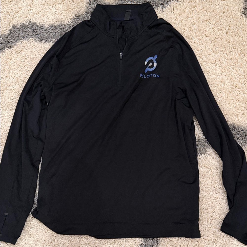 RHONE Black Long Sleeve Shirt